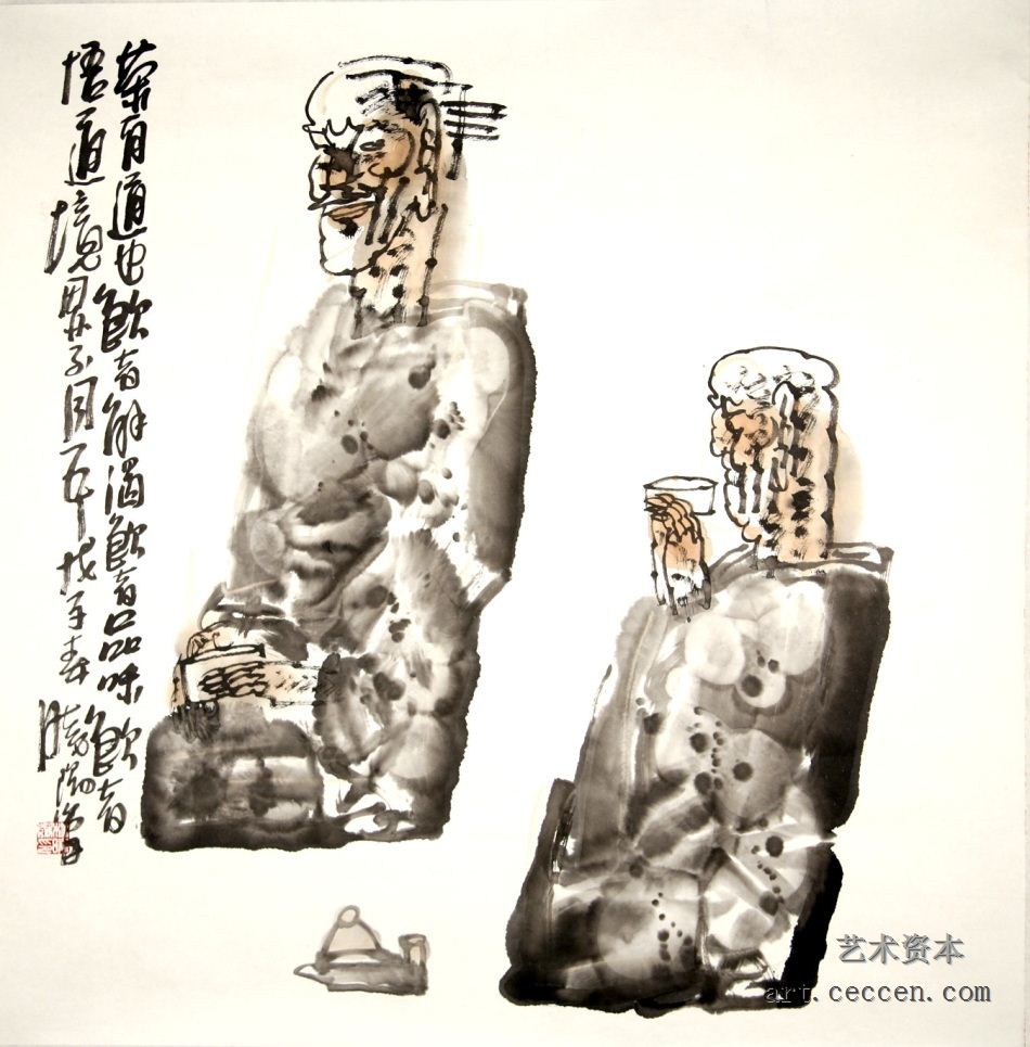茶有道 68cm×68cm 2008年